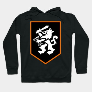 orange Netherlands lion emblem. Hoodie